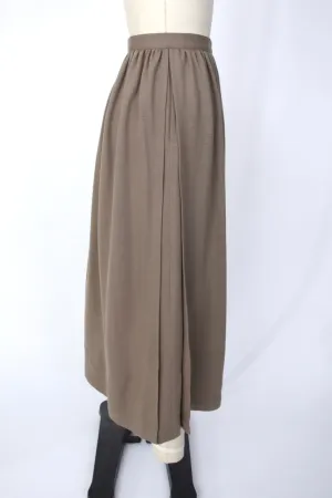 1980's Issey Miyake Wool Overlay Skirt