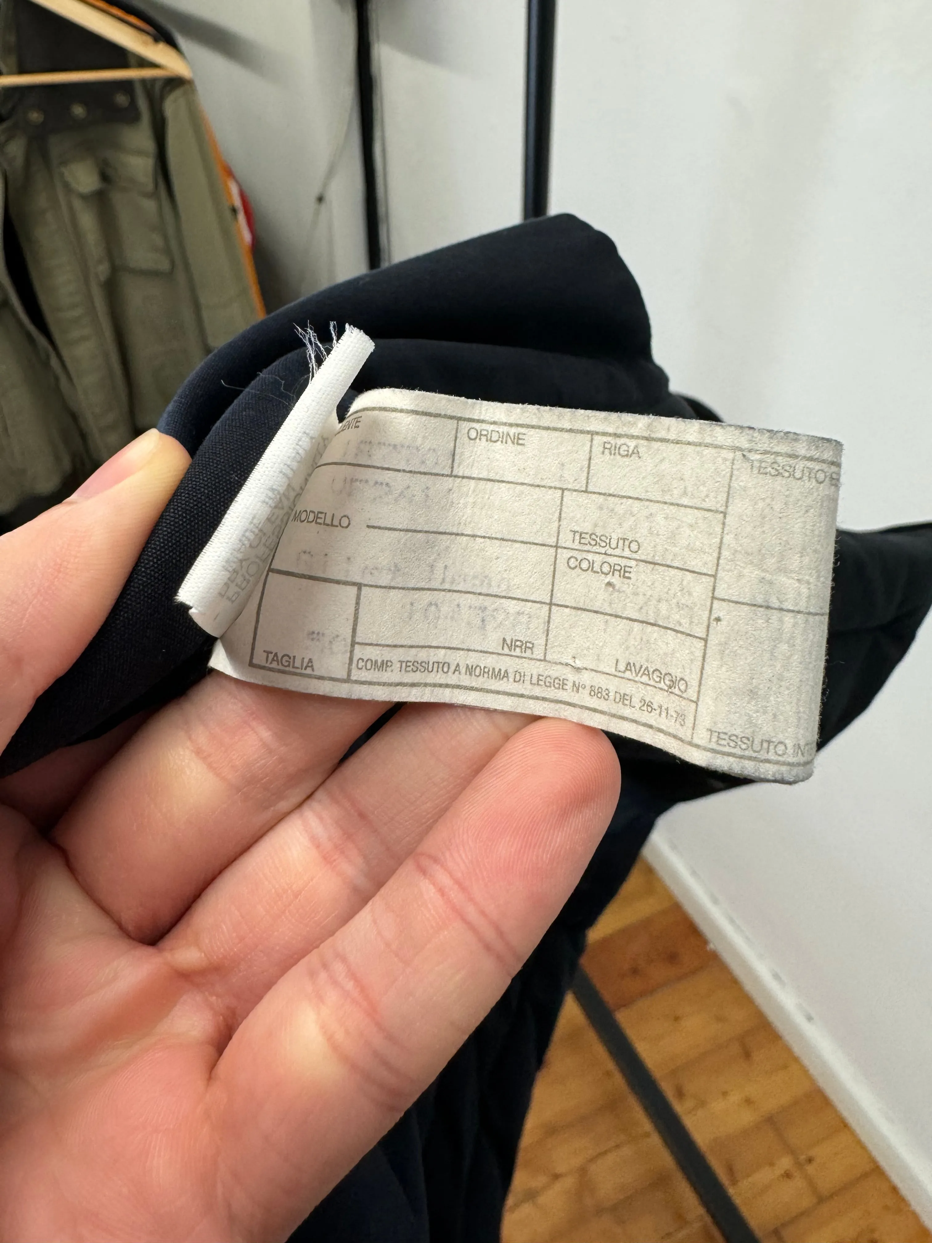 1990s Emporio Armani military life vest
