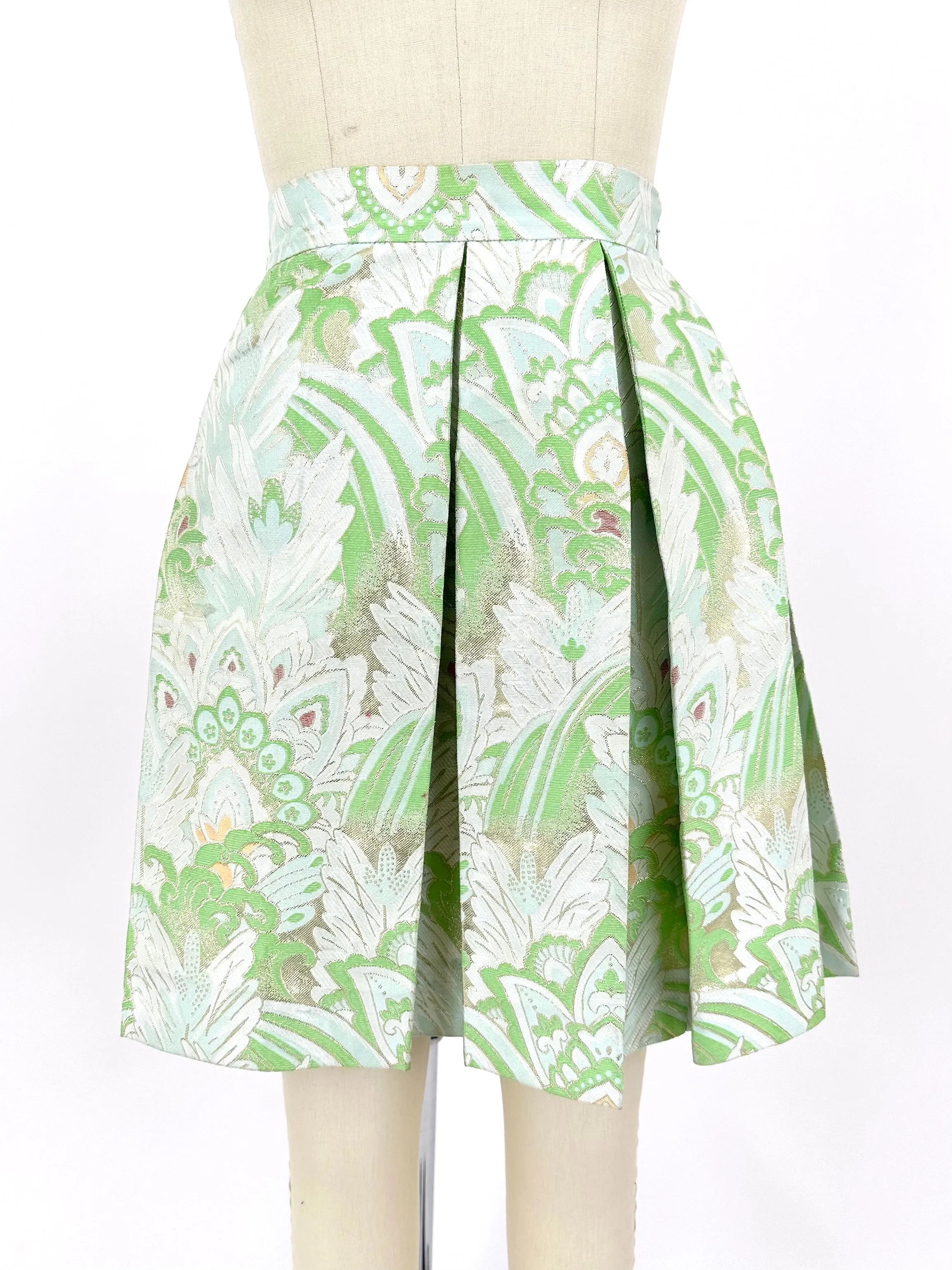 2012 Marni Patterned Pleated Skirt
