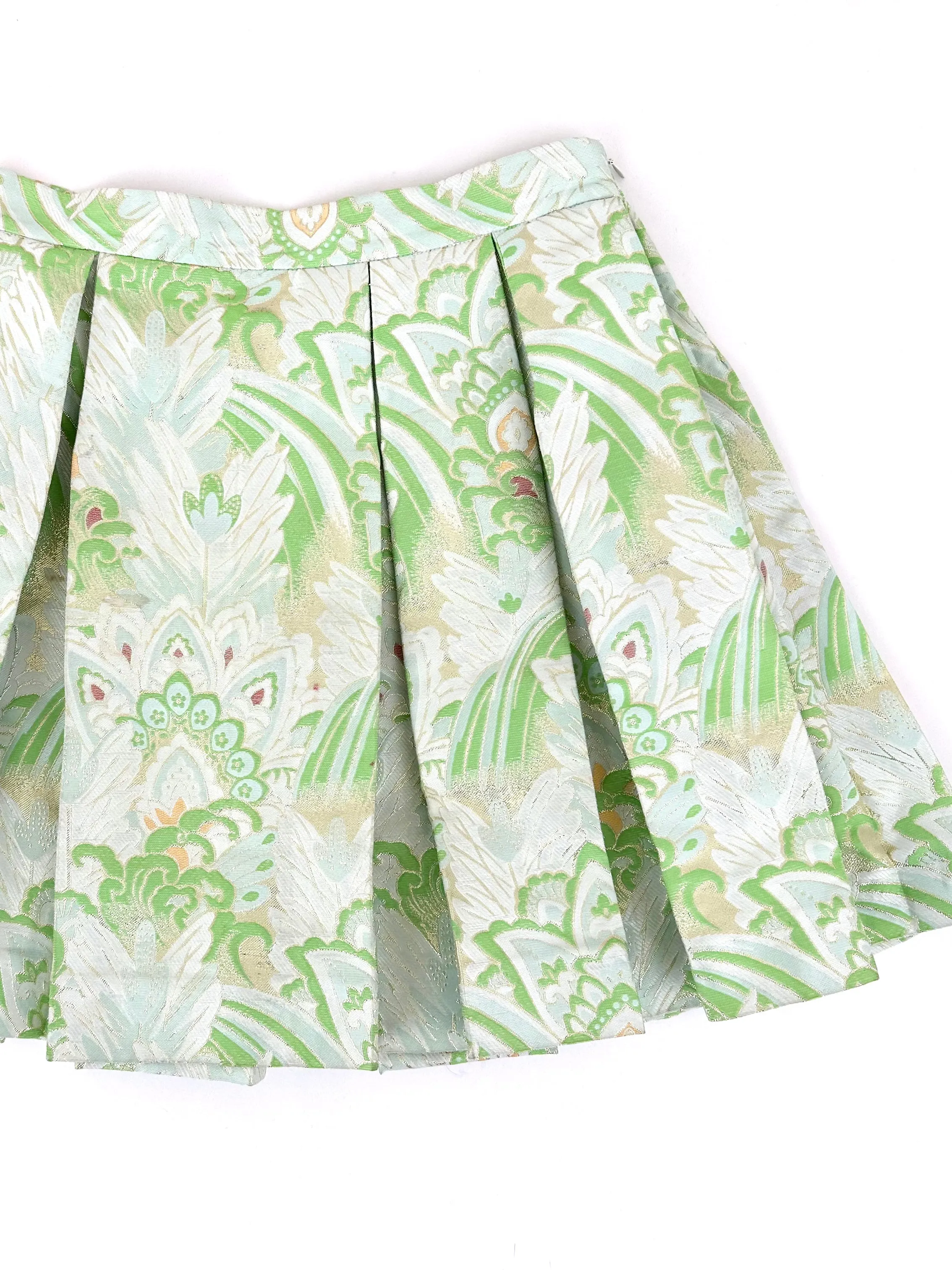 2012 Marni Patterned Pleated Skirt