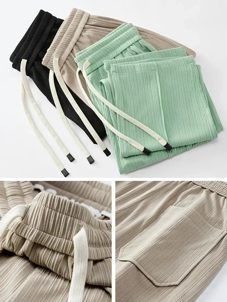 2024 Korean Fashion Men's Summer Sweatpants
