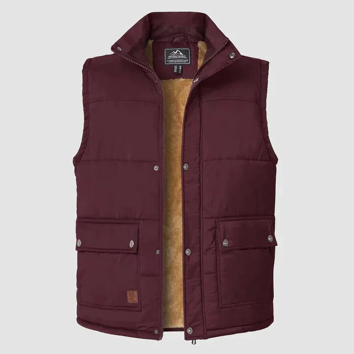Andrew | ärmellose winterjacke für herren