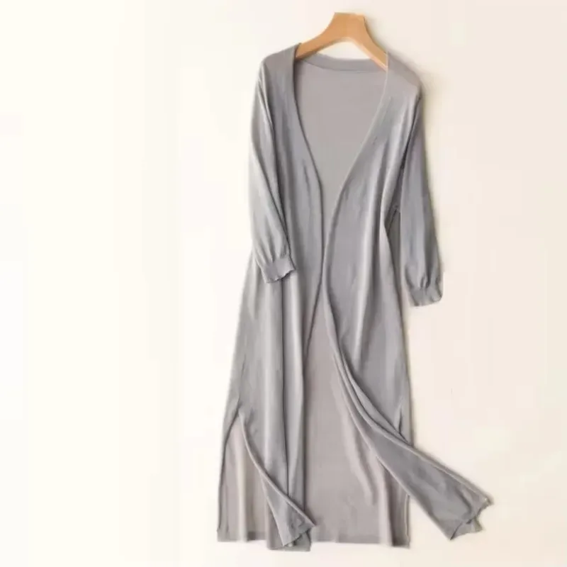Anna | Women's Lightweight Spring Cardigan | Long