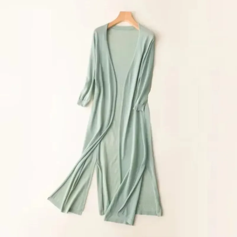 Anna | Women's Lightweight Spring Cardigan | Long