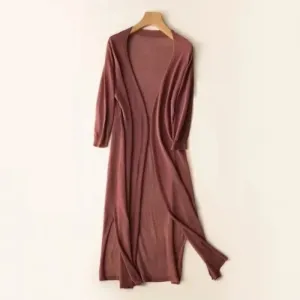 Anna | Women's Lightweight Spring Cardigan | Long