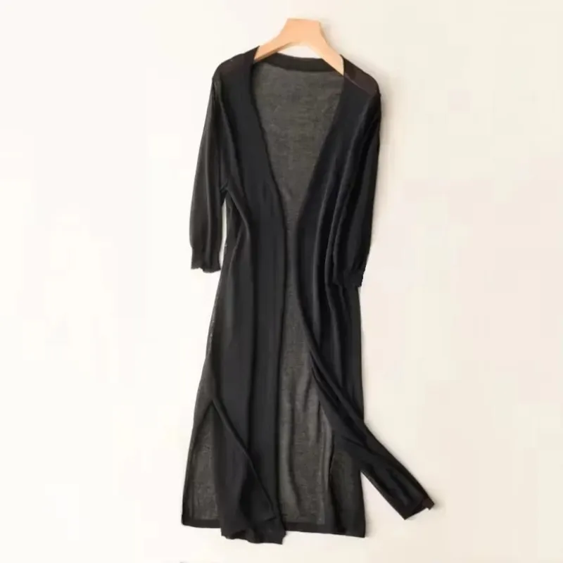Anna | Women's Lightweight Spring Cardigan | Long