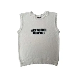 Art School Drop Out Vest | CREAM
