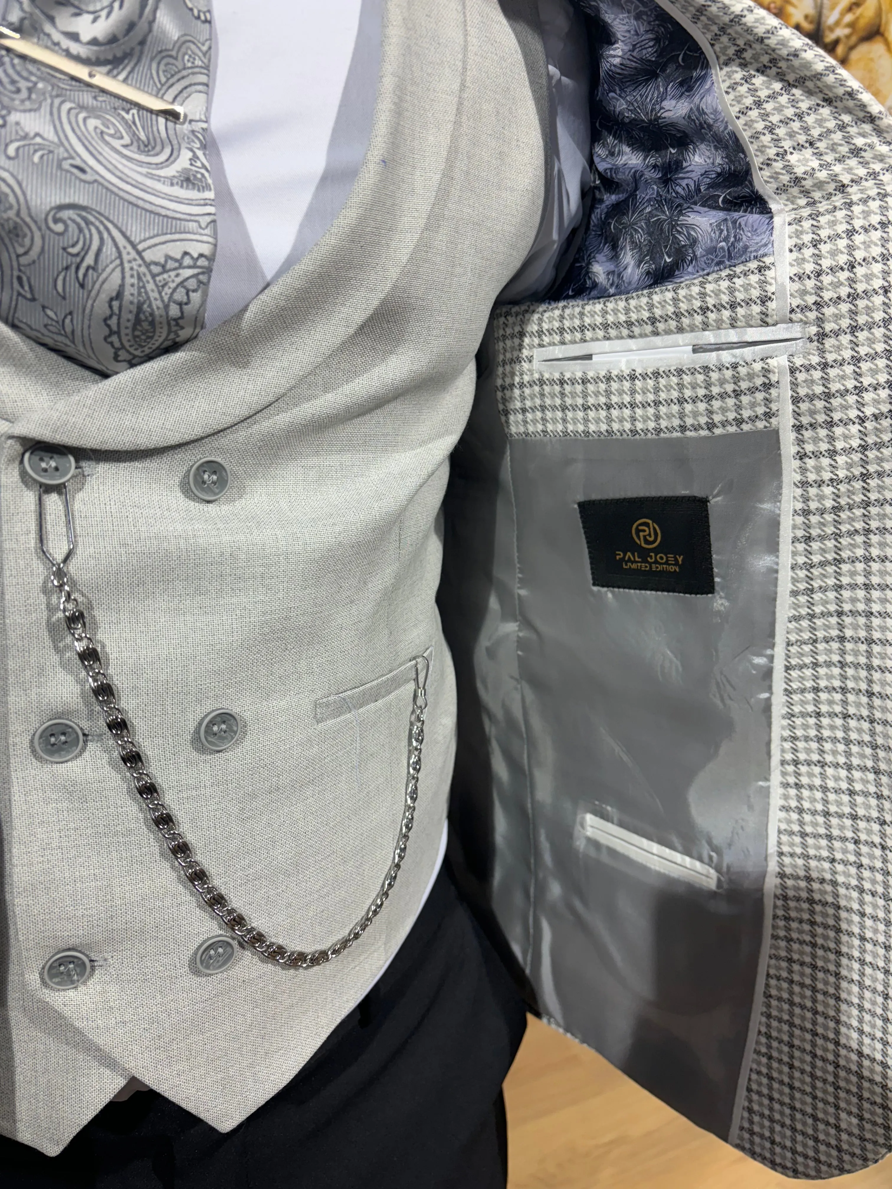 Athens - Grey 3 Piece Suit