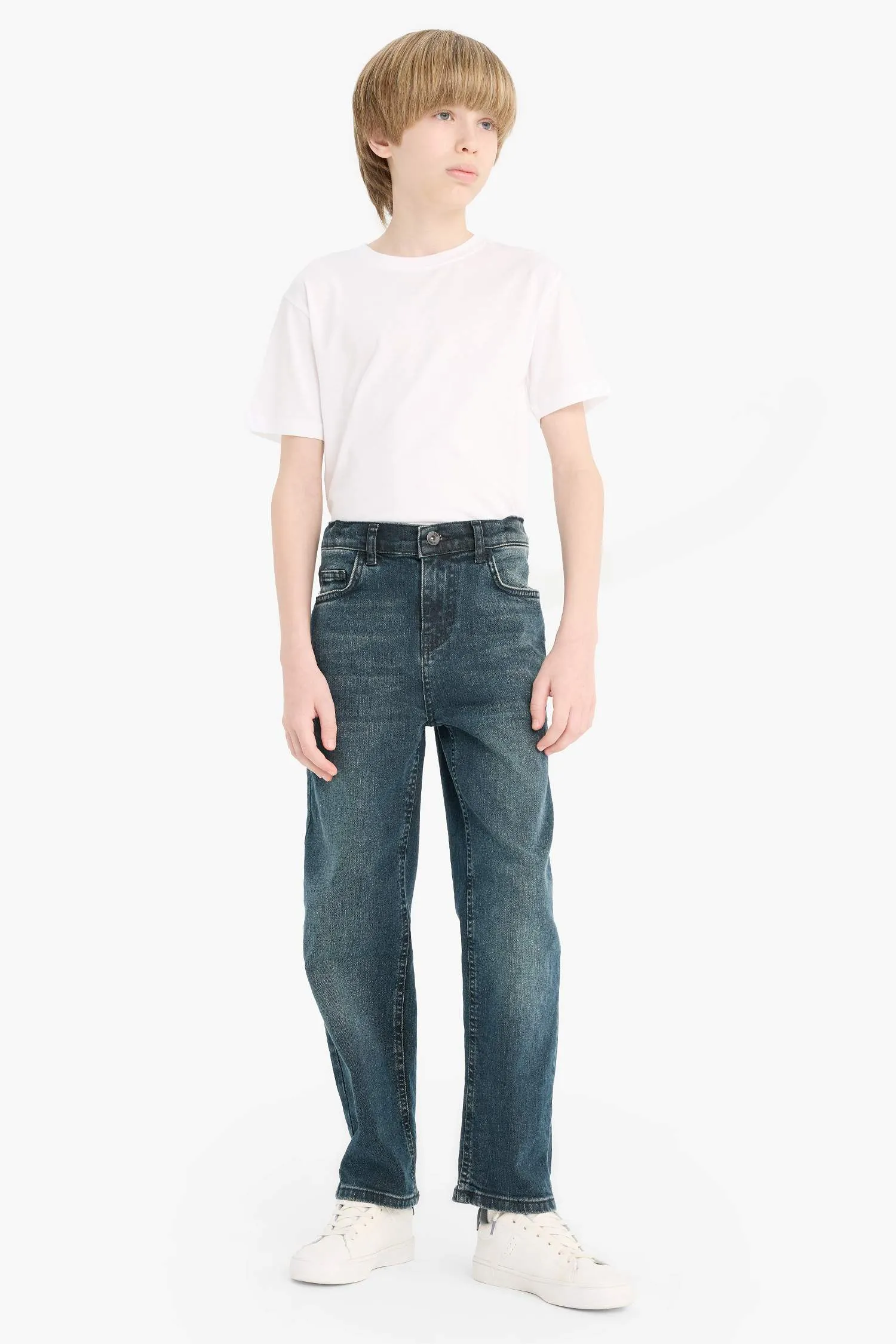 Baby Boy Straight Fit Straight Leg Jeans