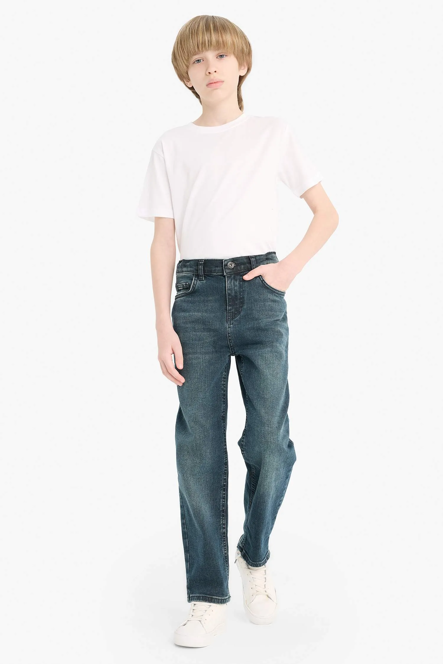 Baby Boy Straight Fit Straight Leg Jeans