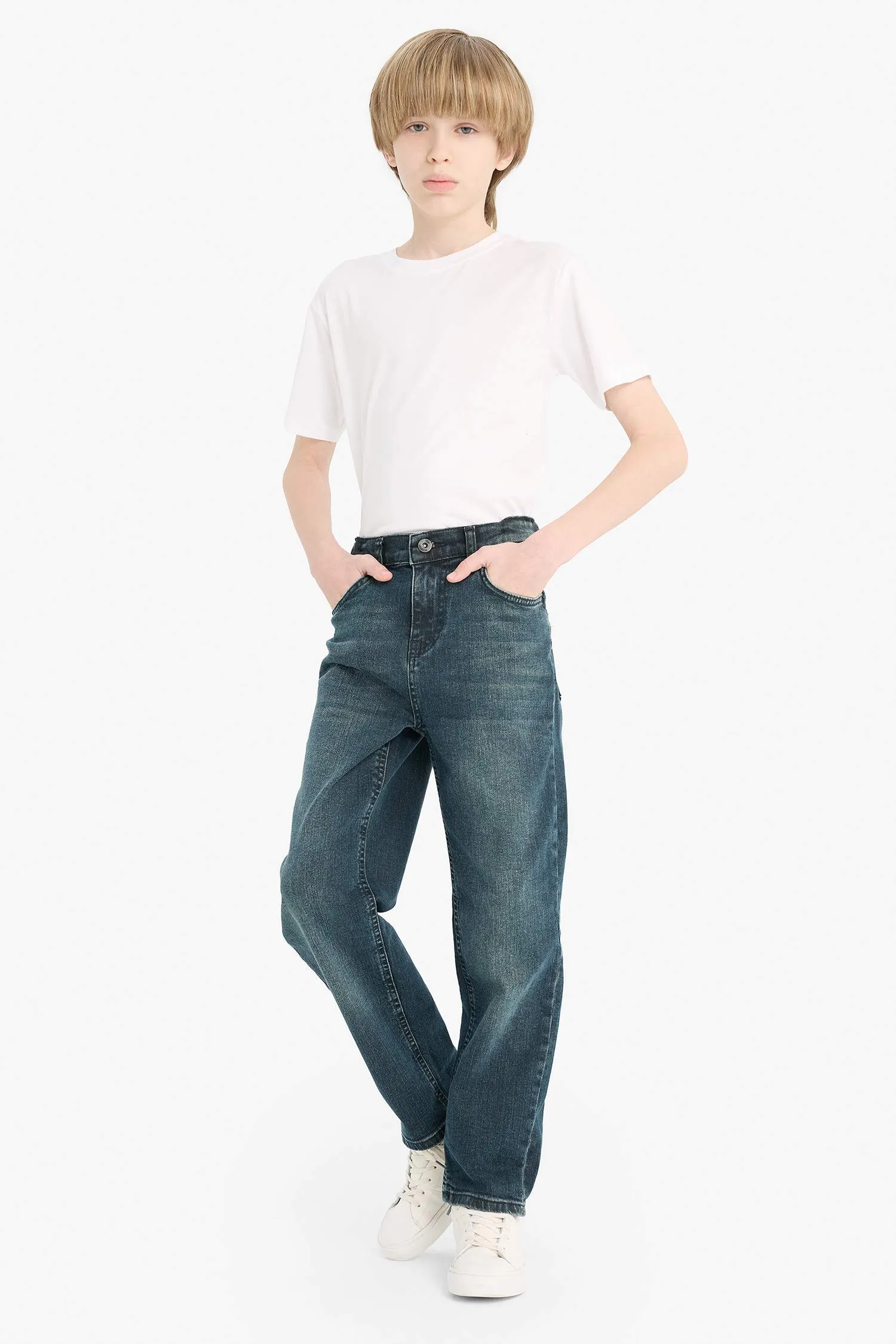 Baby Boy Straight Fit Straight Leg Jeans