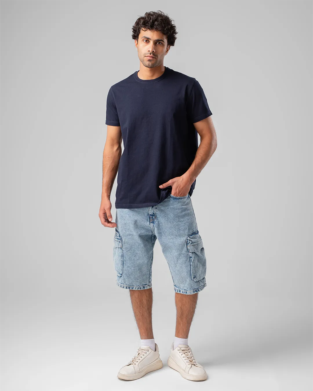 Basic Half Sleeves T-shirt