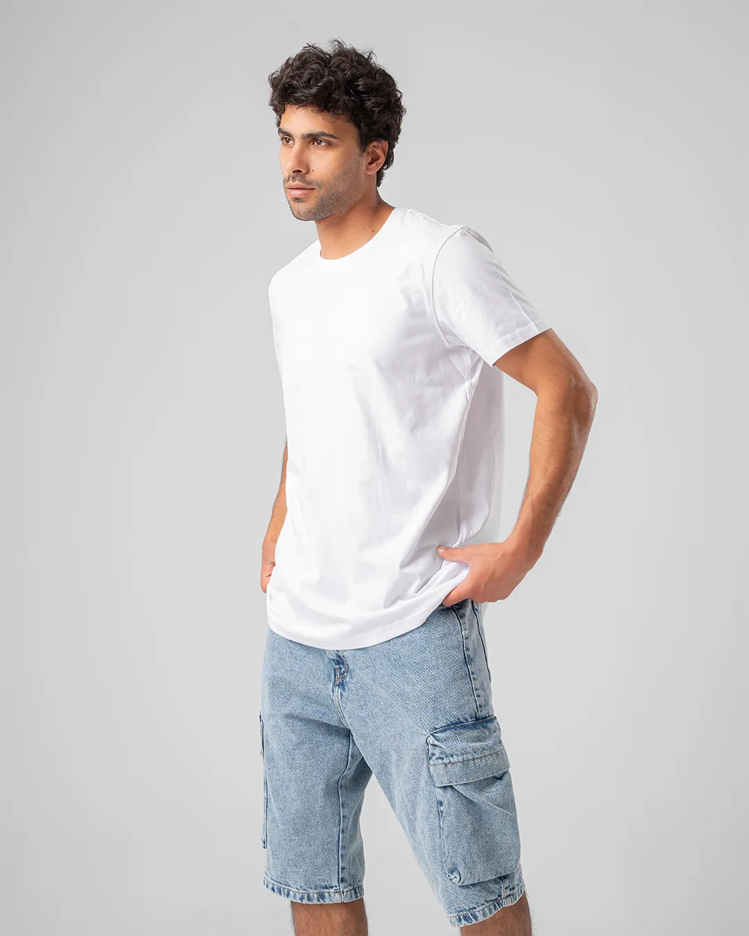 Basic Half Sleeves T-shirt