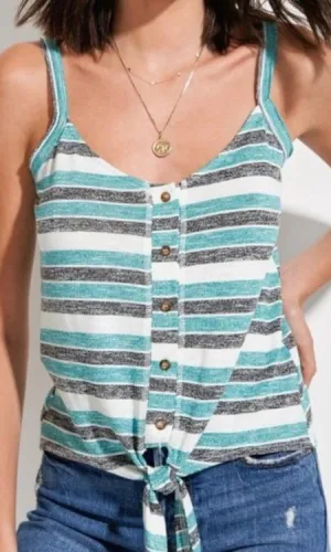 Beach Beauty Front Tie Top