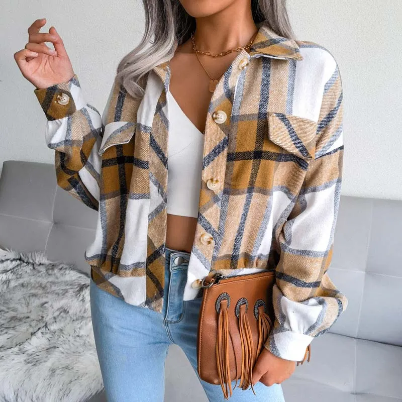 BerryBetty - Vintage Plaid Jacket