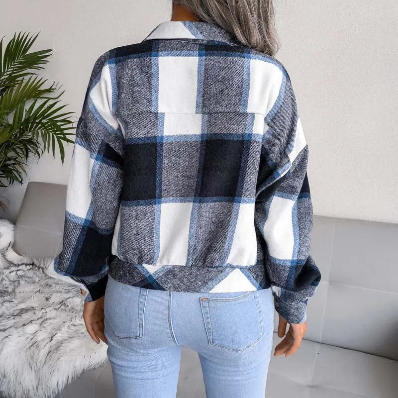 BerryBetty - Vintage Plaid Jacket