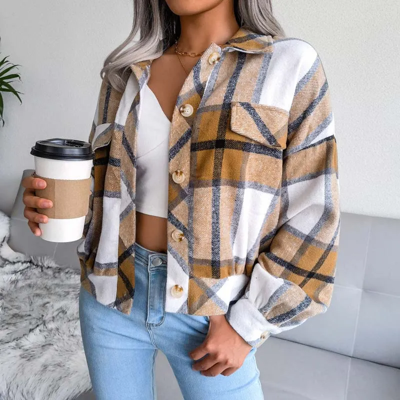 BerryBetty - Vintage Plaid Jacket