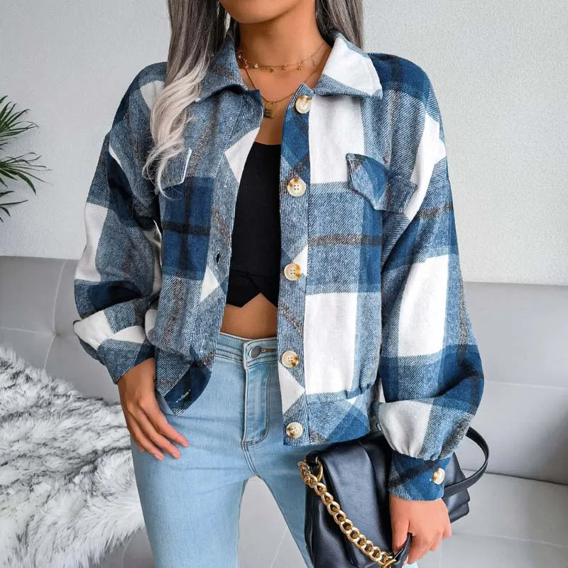 BerryBetty - Vintage Plaid Jacket