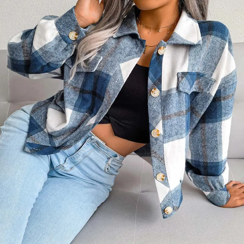 BerryBetty - Vintage Plaid Jacket