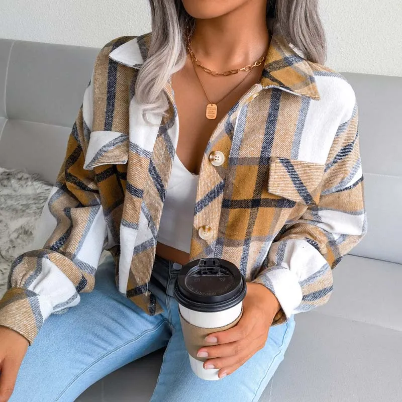BerryBetty - Vintage Plaid Jacket