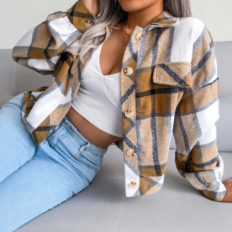 BerryBetty - Vintage Plaid Jacket