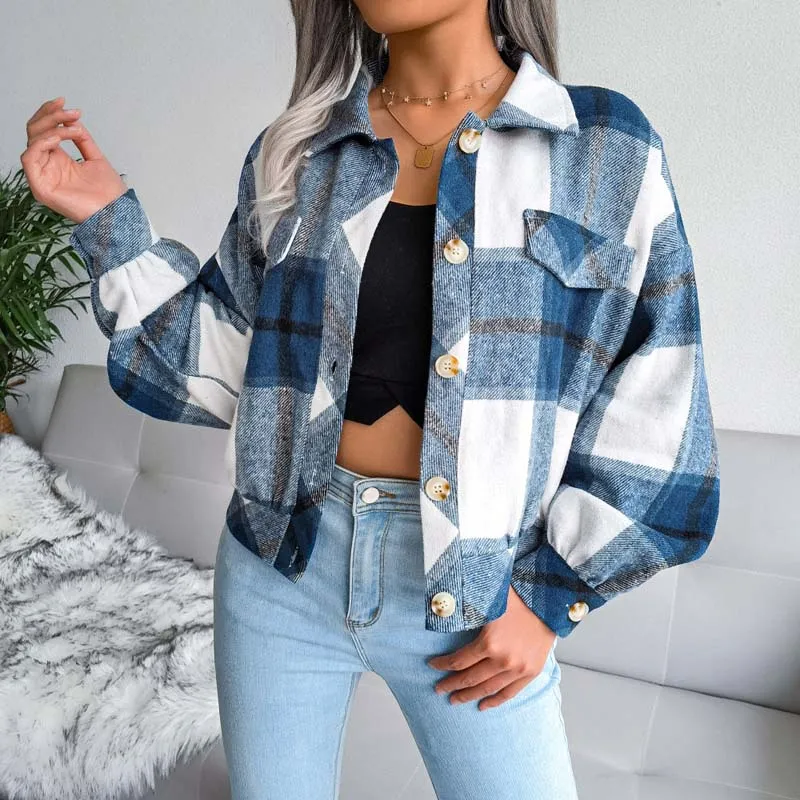 BerryBetty - Vintage Plaid Jacket