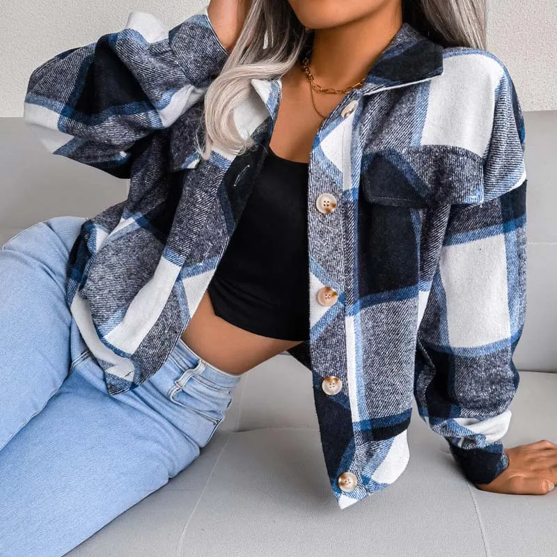 BerryBetty - Vintage Plaid Jacket