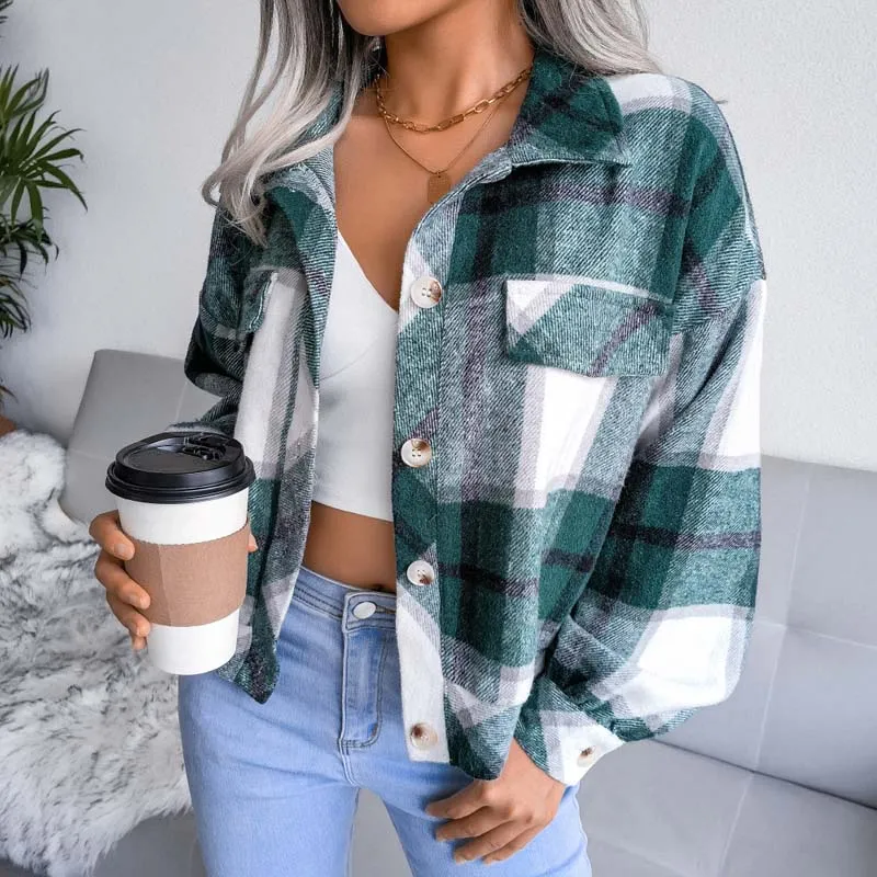 BerryBetty - Vintage Plaid Jacket
