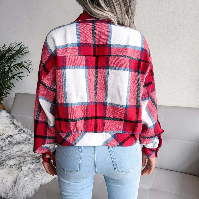 BerryBetty - Vintage Plaid Jacket