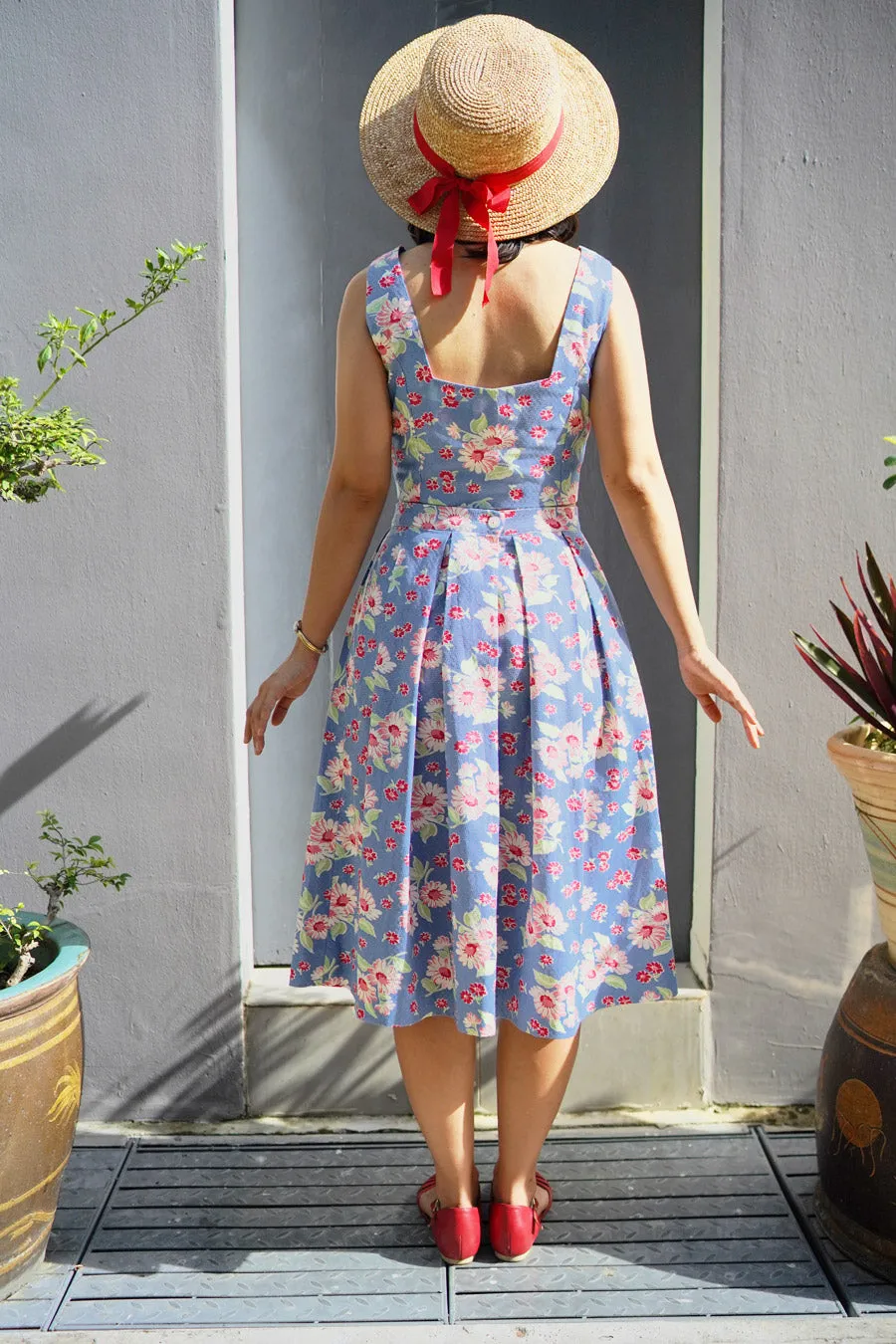 Betty Box Pleated Skirt