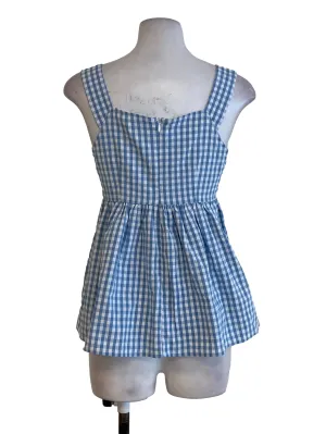 Black Polka Dot Twist Skirt
