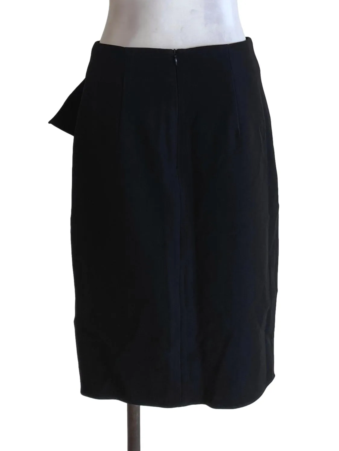 Black Ruffle Skirt