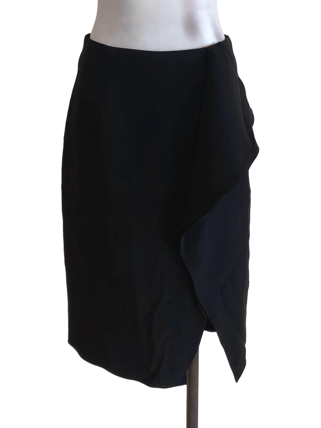 Black Ruffle Skirt