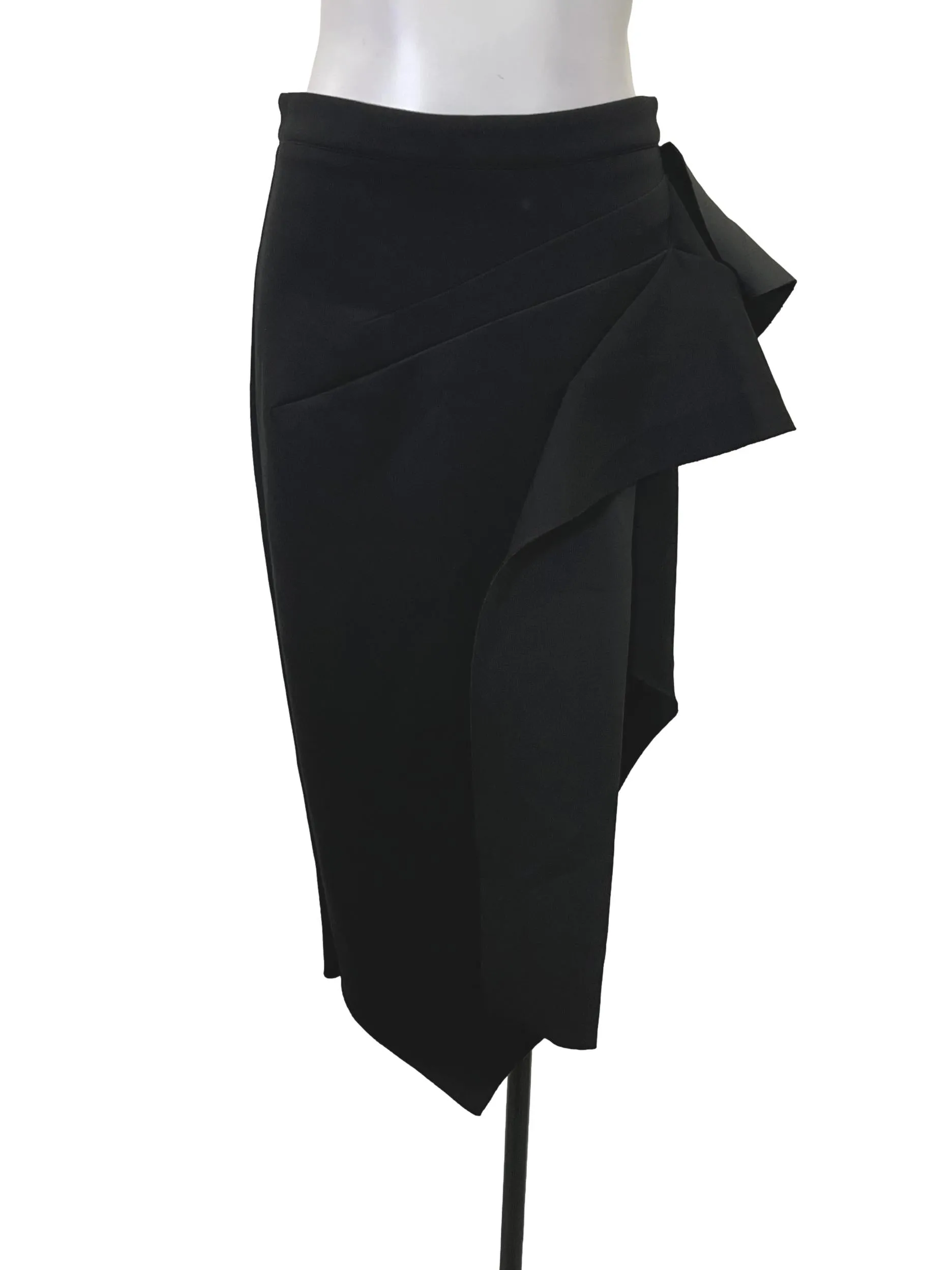 Black Ruffle Skirt