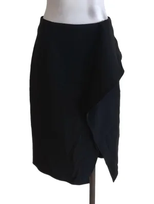 Black Ruffle Skirt