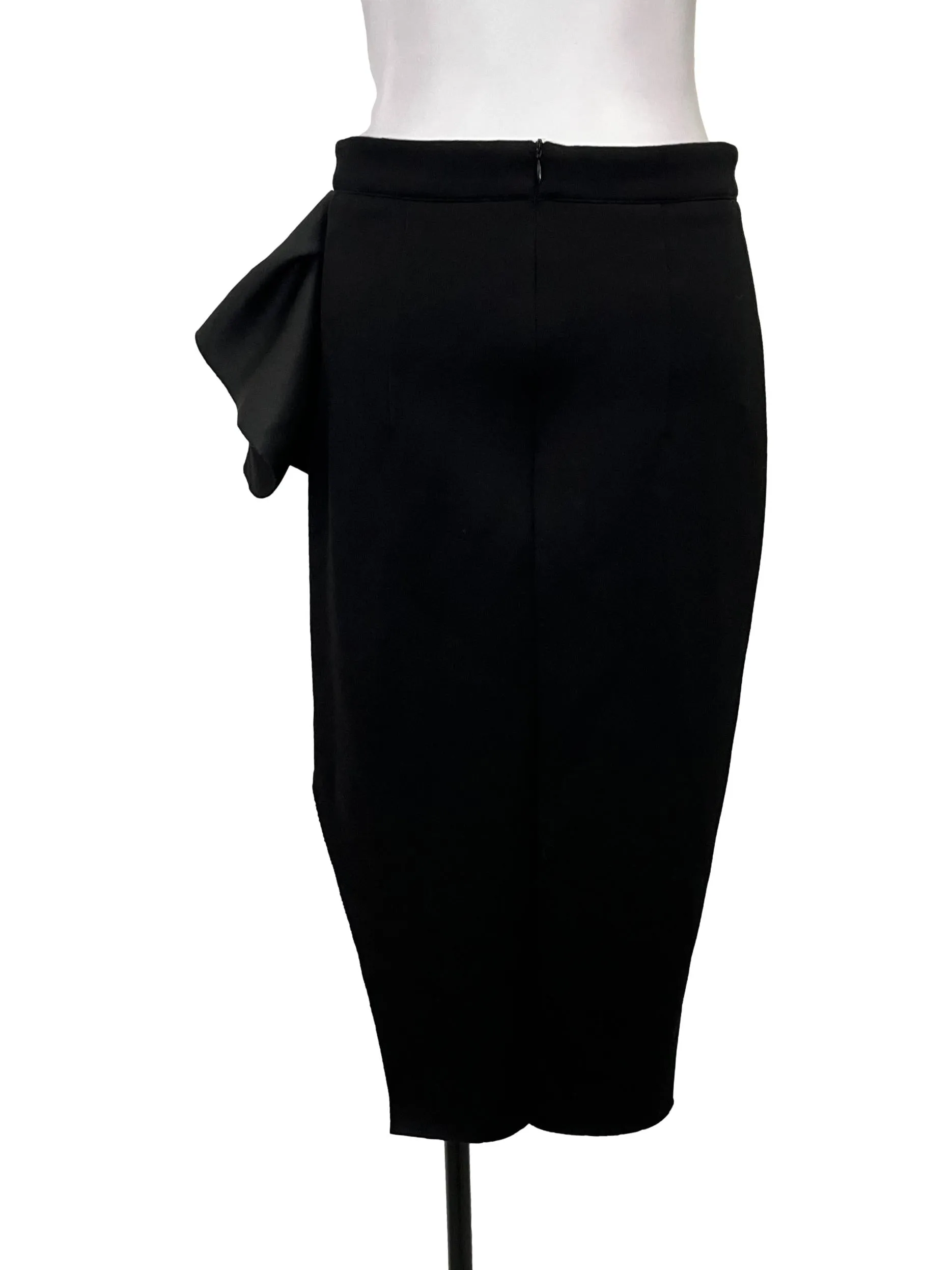 Black Ruffle Skirt