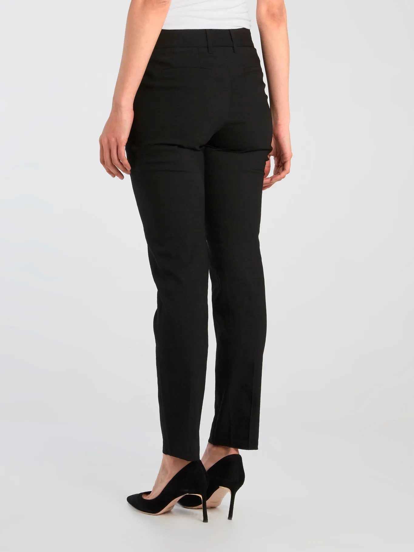 Black Slim Fit Trousers