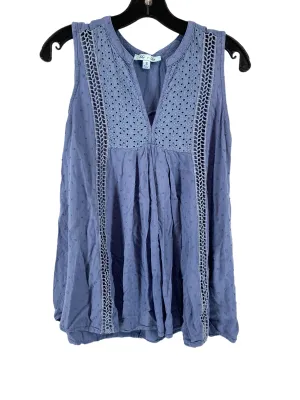 Blue Top Sleeveless She   Sky, Size S
