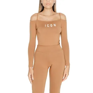 Brown Cotton Tops & T-Shirt