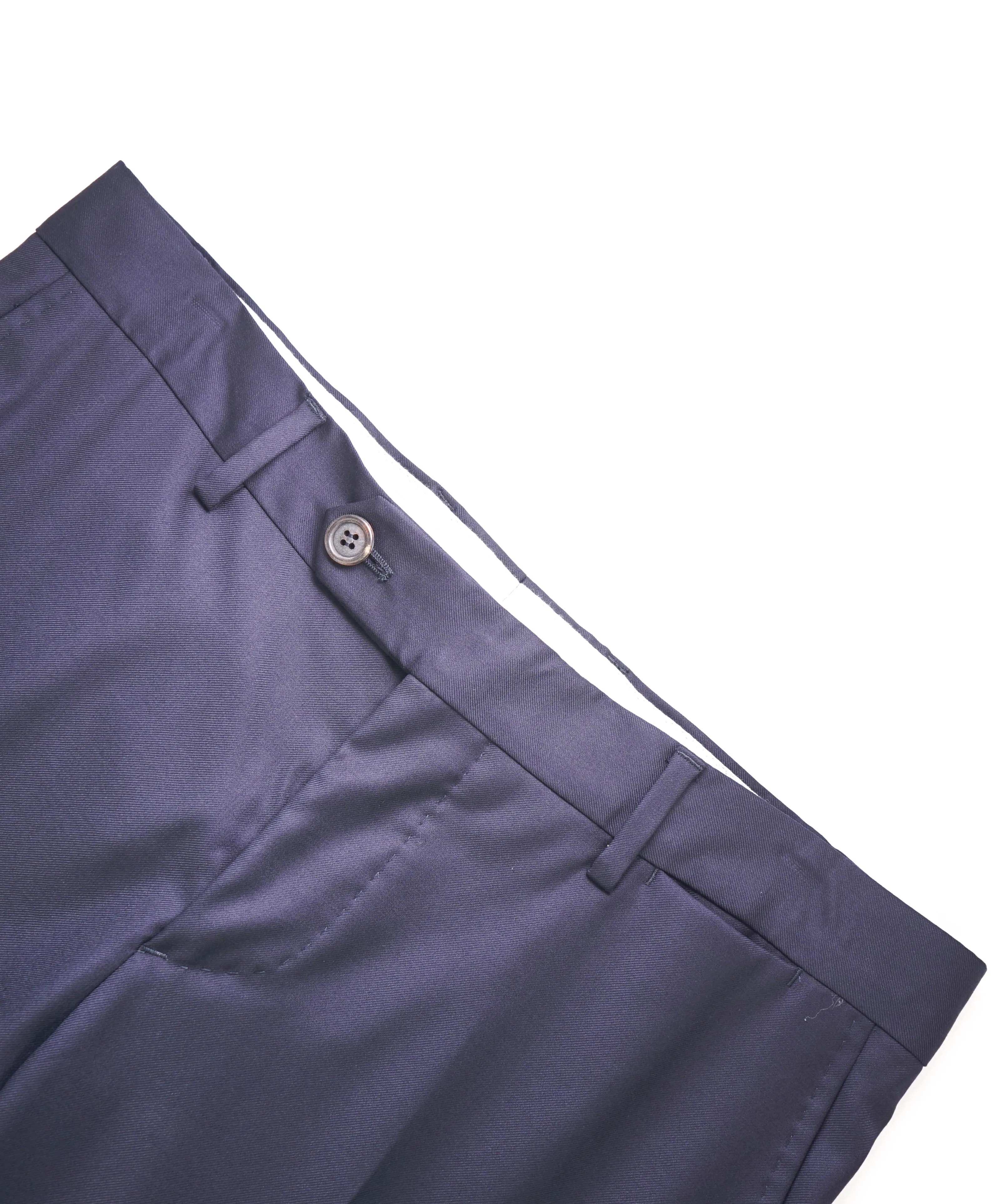 BRUNELLO CUCINELLI - WOOL *CLOSET STAPLE* Navy Blue Dress Pants - 33W