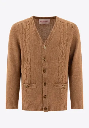 Cable-Knit Cardigan