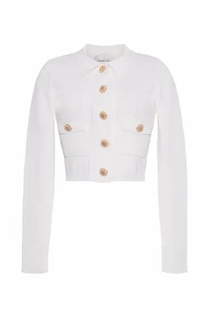 Cara Cara - Patty Cardigan in White