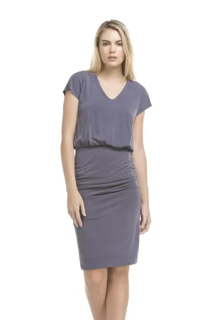 Celine Double Layered Dress | Ash Navy