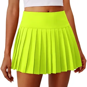 Classic Athletic Pleated Tennis Skirts