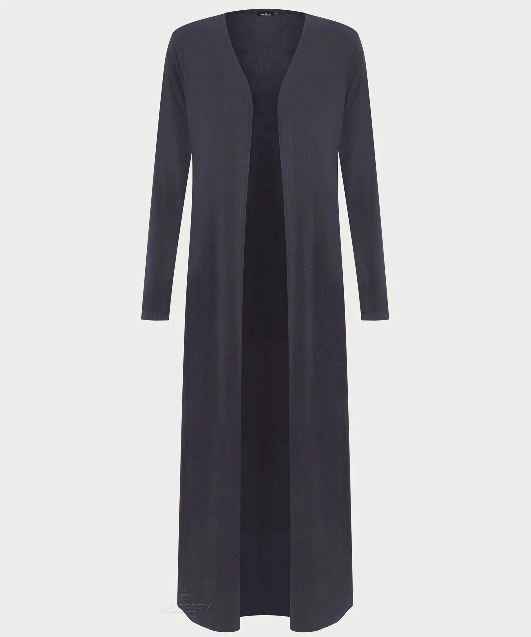 Coal A-Line Long Sleeve Jersey Cardigan