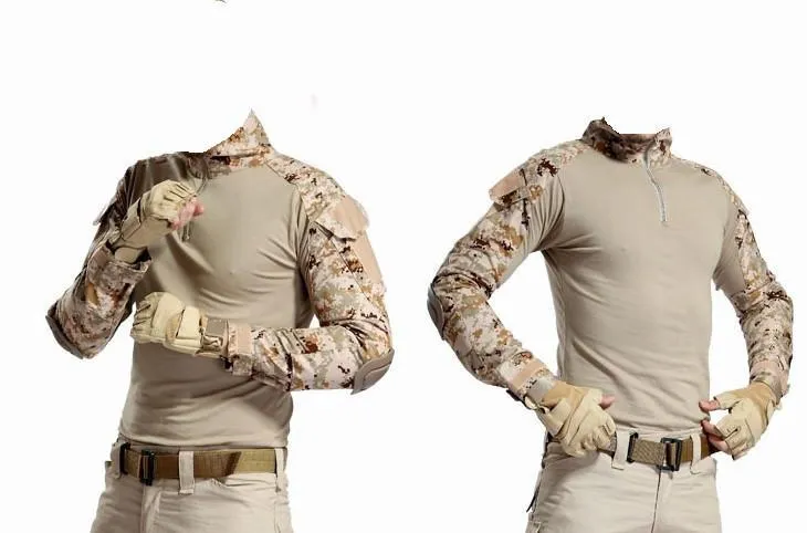 Combat Shirt With Elbow Pads (6 colors)