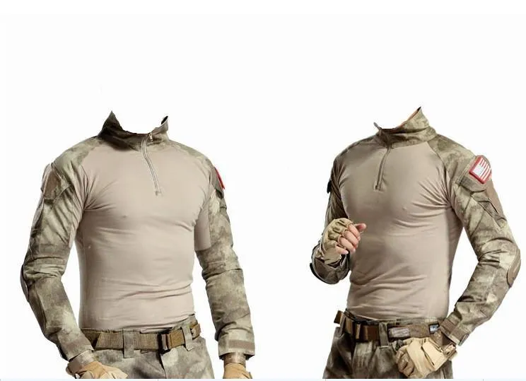 Combat Shirt With Elbow Pads (6 colors)