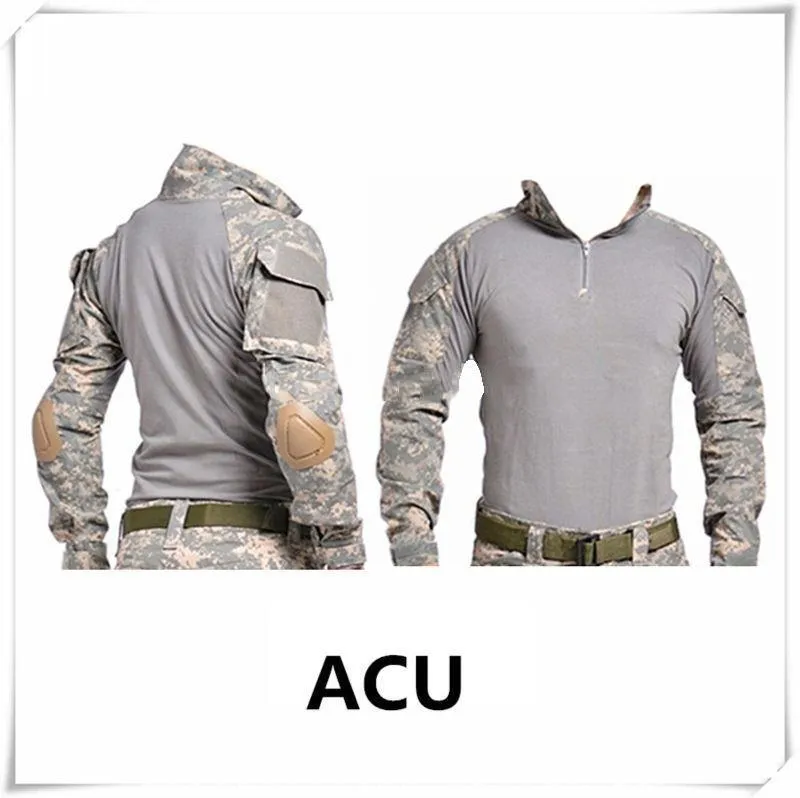 Combat Shirt With Elbow Pads (6 colors)