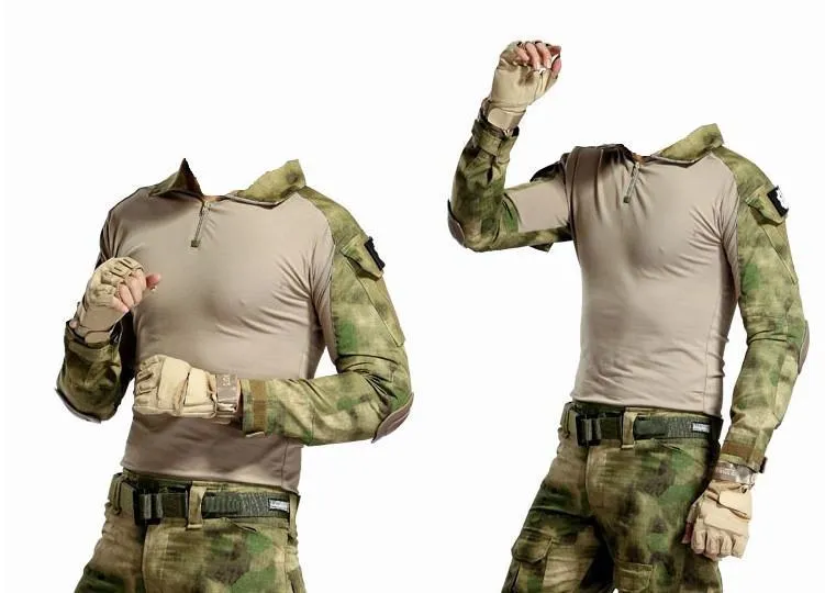 Combat Shirt With Elbow Pads (6 colors)