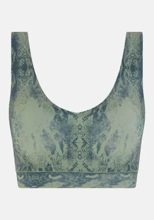 Crop Top - Python Print
